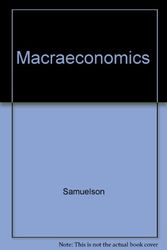Cover Art for 9780070548923, Macroeconomics by Paul Anthony Samuelson