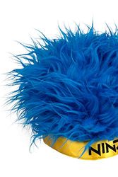 Cover Art for 0889933290616, Ninja Gamer Wig - Blue Hair with Yellow Ninja Headband - Richard Tyler Blevins Halloween Costume - One Size Fits Most - 6+ by Unknown