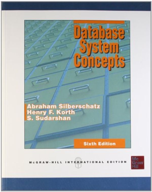 Cover Art for 9780071325226, Database System Concepts by 