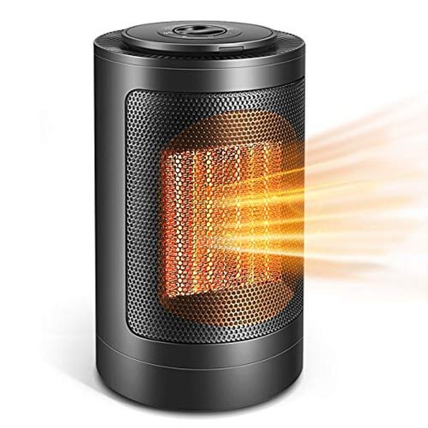 Cover Art for 0671072293326, Space Heater, 1500W / 750W Portable Oscillating Ceramic PTZ Electric Heater with Adjustable Thermostat Over-Heat & Tilt Protection for Home and Office by 