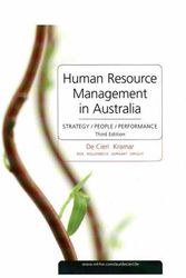 Cover Art for 9780070135031, Human Resource Management in Australia by De Cieri, Helen, Robin Kramar