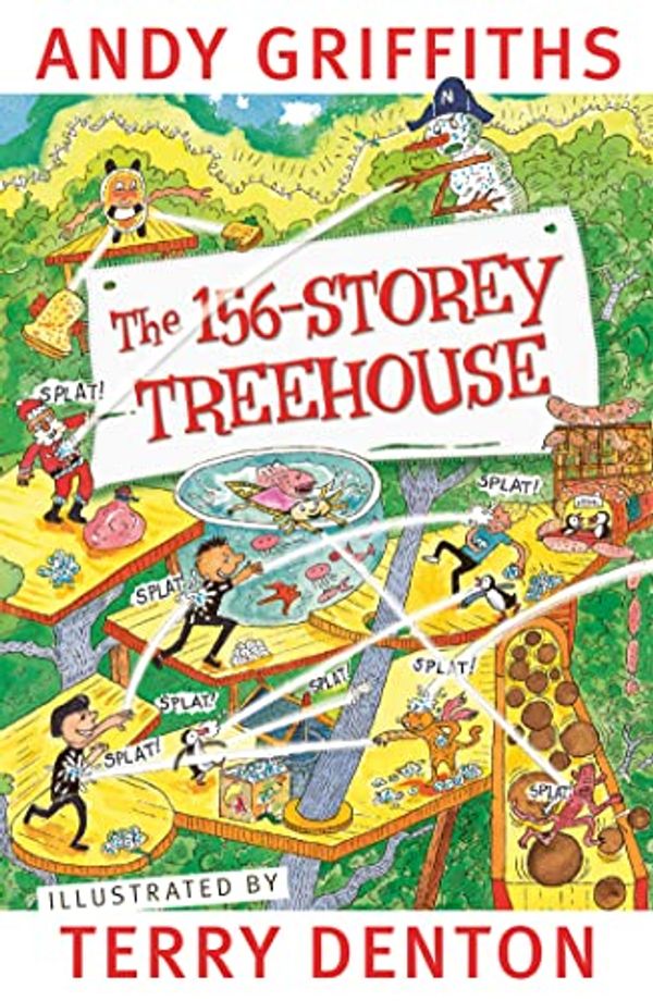 Cover Art for B0B3184VGQ, The 156-Storey Treehouse by Andy Griffiths, Terry Denton