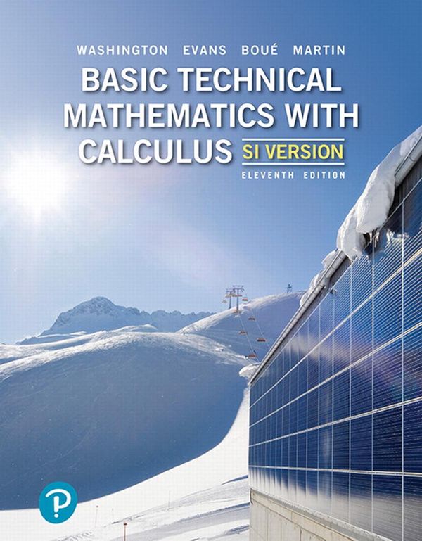 Cover Art for 9780134289915, Basic Technical Mathematics with Calculus, SI Version by Allyn Washington, Richard Evans, Boué, Michelle, Elizabeth Martin