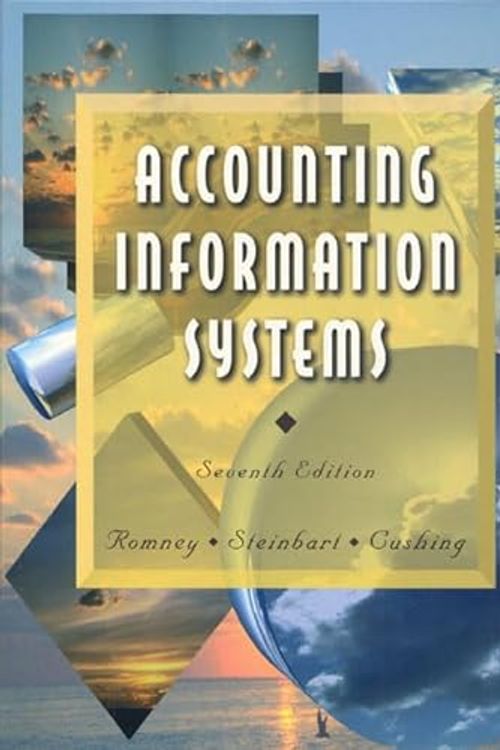 Cover Art for 9780201809725, Accounting Information Systems by Marshall B. Romney