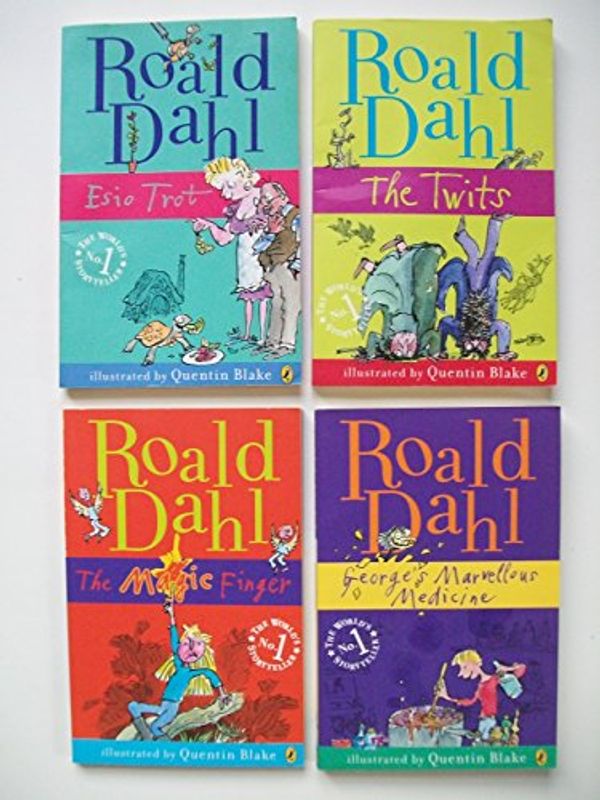 Cover Art for B01N40COKV, Roald Dahl (Set of 4) Esio Trot; Twits; Magic Finger; George's Marvellous Medicine by Roald Dahl