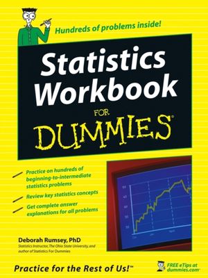 Cover Art for 9780764584664, Statistics Workbook For Dummies by Deborah J. Rumsey