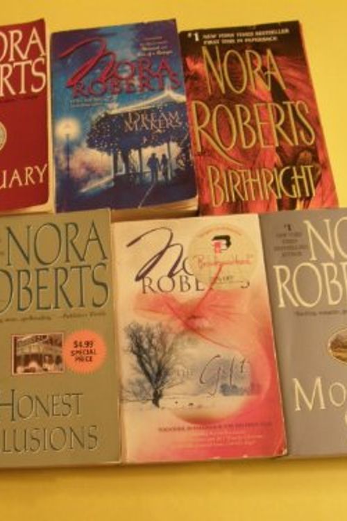 Cover Art for B0060RD40U, 7 book set by Nora Roberts (The Gift, Dream Makers, Sanctuary, Birthright,Going Home,Montana Sky,Honest Illusions) by nora roberts