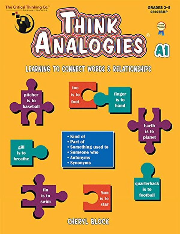 Cover Art for 9780894557910, Think Analogies, Book A1 by Cheryl Block
