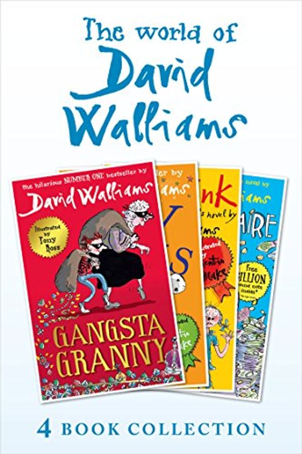 Cover Art for B00CR42M9E, The World of David Walliams 4 Book Collection (The Boy in the Dress, Mr Stink, Billionaire Boy, Gangsta Granny) by Walliams, David