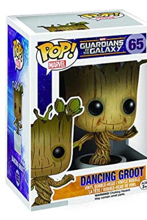 Cover Art for 0731938450789, Funko POP! Marvel: Dancing Groot Bobble Action Figure by FunKo