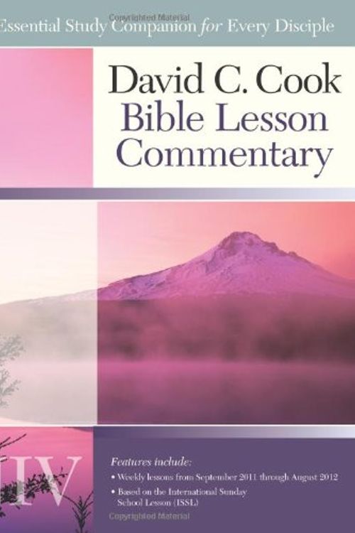 Cover Art for 9781434700681, David C. Cook Bible Lesson Commentary NIV by Dan Lioy
