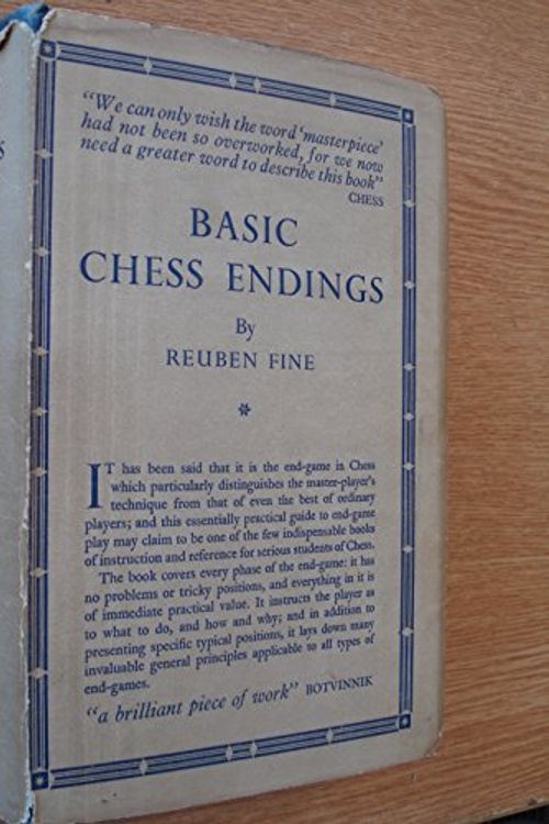 Cover Art for 9780713504552, Basic Chess Endings by Reuben Fine