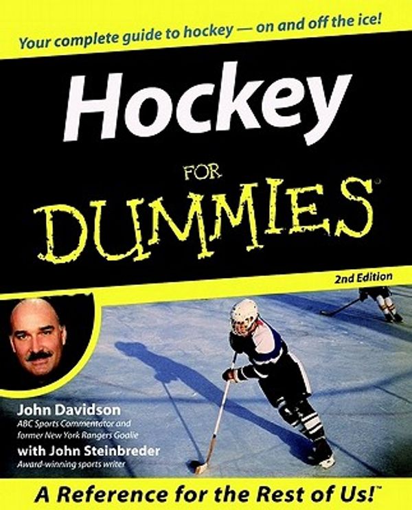 Cover Art for 9781118053560, Hockey For Dummies by John Davidson, John Steinbreder