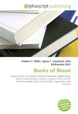 Cover Art for 9786130603755, Books of Blood by Frederic P. Miller