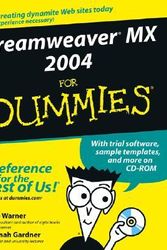 Cover Art for 9780764543425, Dreamweaver MX 2004 for Dummies by Warner, Janine, Gardner, Susannah