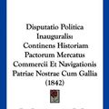 Cover Art for 9781160729260, Disputatio Politica Inauguralis by Engelbertus Antonius De Roo
