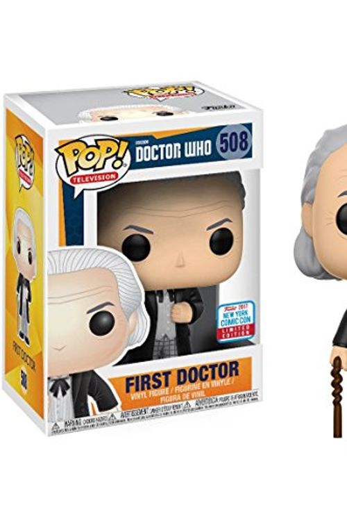 Cover Art for B081J9PL5G, First Doctor (2017 Fall Con Exc): Fun ko Pop! TV Vinyl Figure & 1 Compatible Graphic Protector Bundle (508 - 20694 - B) by Unknown