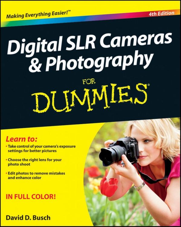 Cover Art for 9781118144893, Digital SLR Cameras & Photography For Dummies by David D. Busch