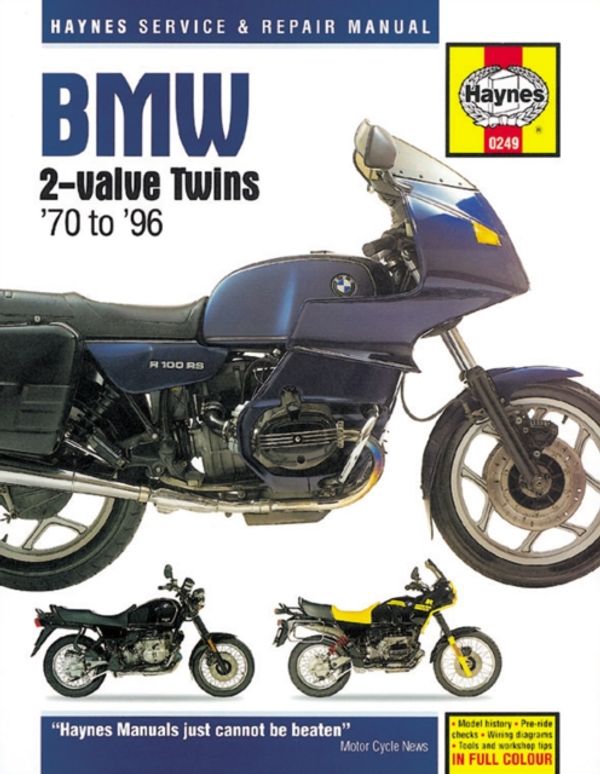 Cover Art for 9780857339027, Bmw 2-valve Twins Service and Repair Manual by Editors of Haynes Manuals