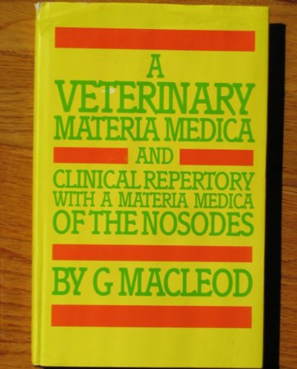 Cover Art for 9780852071571, Veterinary Materia Medica by G. Macleod