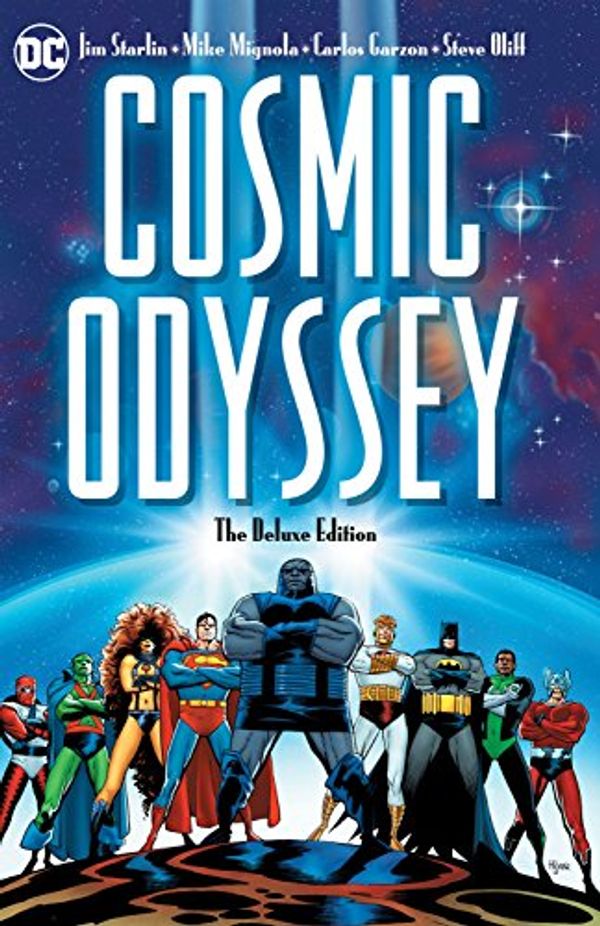 Cover Art for B01NA02FJY, Cosmic Odyssey: The Deluxe Edition (Cosmic Odyssey (1988-1989)) by Jim Starlin