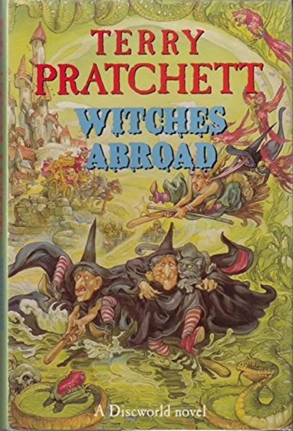 Cover Art for B001E4XG9I, Witches Abroad by Terry Pratchett