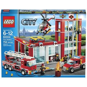 Cover Art for 0673419188005, Fire Station Set 60004 by 