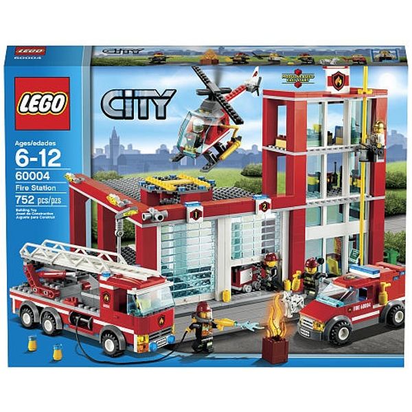 Cover Art for 0673419188005, Fire Station Set 60004 by LEGO