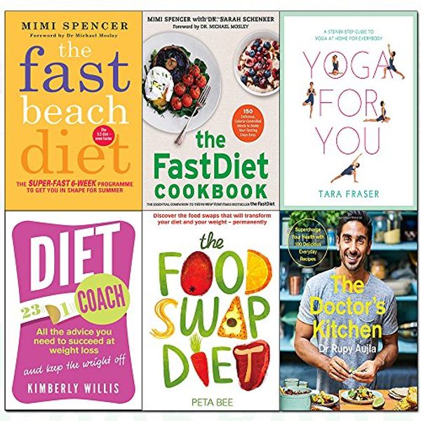 Cover Art for 9789123659890, Doctor’s kitchen, fast beach diet, fastdiet cookbook, yoga for you, diet coach, food swap diet 6 books collection set by Leif Svensson
