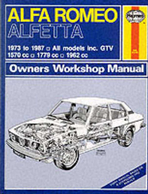 Cover Art for 9781850104483, Alfa Romeo Alfetta All Models 1973-87 Owner's Workshop Manual (Service & repair manuals) by Peter G. Strasman