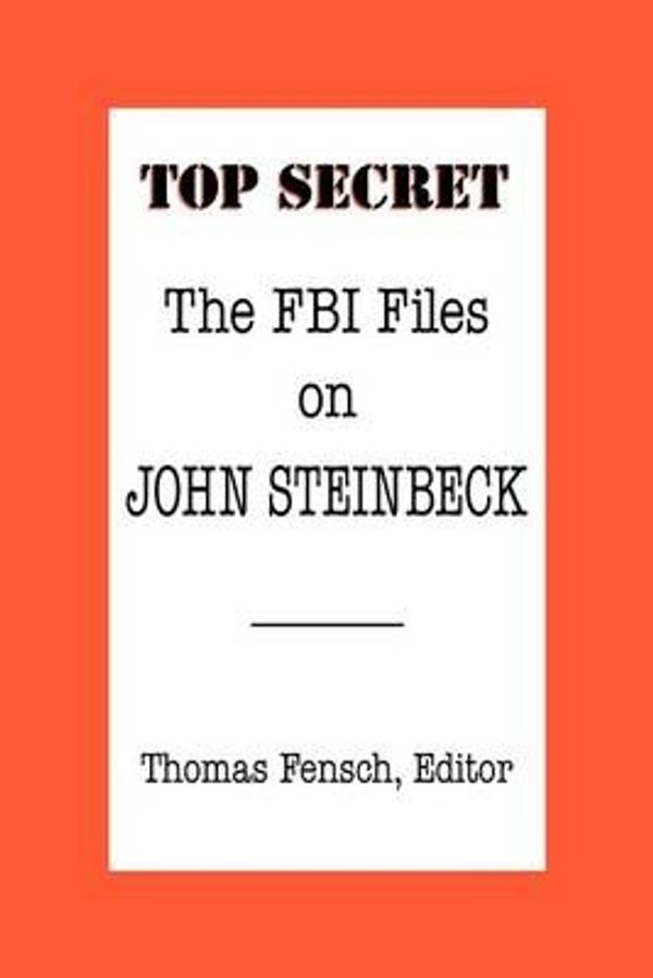 Cover Art for 9780930751531, The FBI Files on John Steinbeck by 