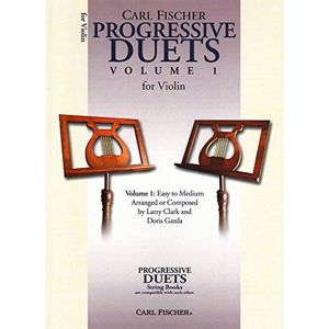 Cover Art for 0798408065065, Carl Fischer Progressive Duets Volume 1 - for Violin by Larry Clark & Doris Gazda