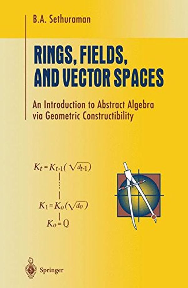 Cover Art for 9780387948485, Rings, Fields, and Vector Spaces by Bharath Sethuraman