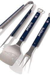 Cover Art for 0810689027218, YouTheFan NFL Philadelphia Eagles Spirit Series 3-Piece BBQ Set Stainless Steel, 22" x 9" by Unknown
