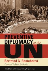 Cover Art for 9780253219831, Preventive Diplomacy at the UN (United Nations Intellectual History Project) by Bertrand G. Ramcharan