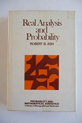 Cover Art for 9780120652013, Real Analysis and Probability by Robert B. Ash