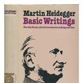 Cover Art for 9780710086464, Basic Writings by Martin Heidegger