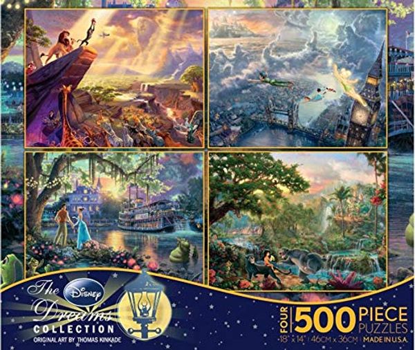 Cover Art for 0021081036634, Ceaco 4-in-1 Multi-Pack Thomas Kinkade Disney Dreams Collection Jigsaw Puzzle by 