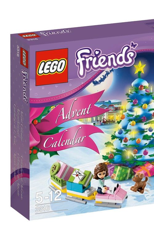 Cover Art for 0673419165617, Friends Advent Calendar Set 3316 by Lego