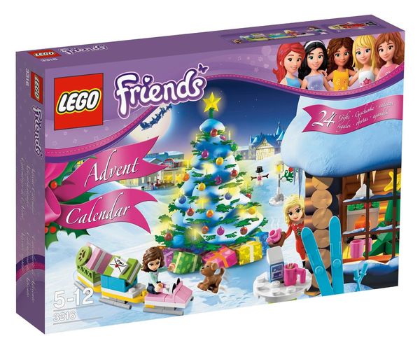 Cover Art for 0673419165617, Friends Advent Calendar Set 3316 by Lego
