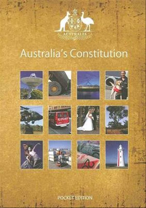 Cover Art for 9781742293431, Australia's Constitution by Commonwealth of Australia