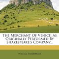 Cover Art for 9781278717777, The Merchant of Venice by William Shakespeare