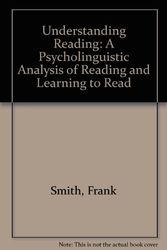 Cover Art for 9780805814194, Understanding Reading by Frank Smith