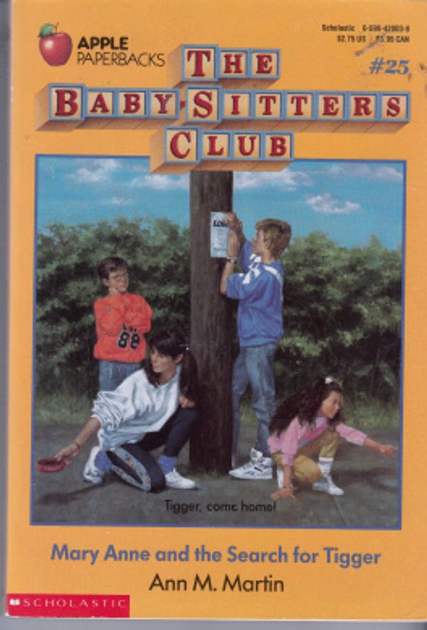 Cover Art for 9780590420037, Mary Anne and the Search for Tigger (Baby-Sitters Club) by Ann M. Martin