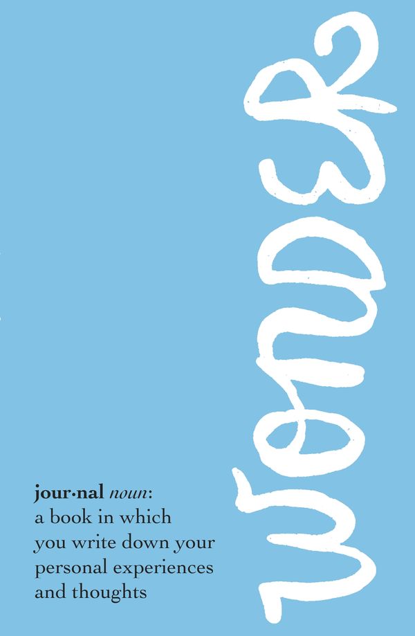 Cover Art for 9780552574747, Wonder Journal by R J. Palacio