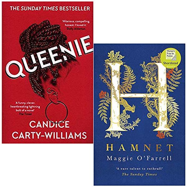 Cover Art for 9789124038366, Queenie By Candice Carty-Williams & Hamnet By Maggie O'Farrell 2 Books Collection Set by Candice Carty-Williams, Maggie O'Farrell