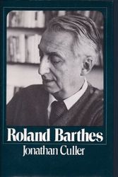 Cover Art for 9780195204209, Roland Barthes by Jonathan Culler