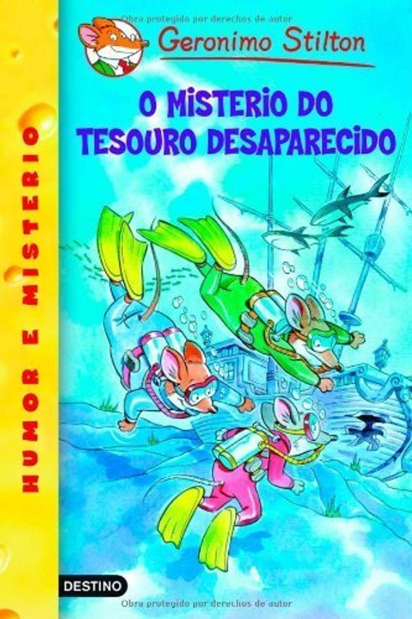 Cover Art for B00B4MEOIC, O misterio do tesouro desaparecido (Galician Edition) by Geronimo Stilton