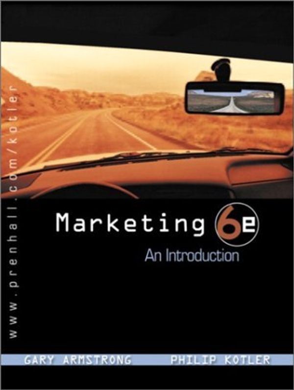 Cover Art for 9780130351333, Marketing: An Introduction by Gary Armstrong
