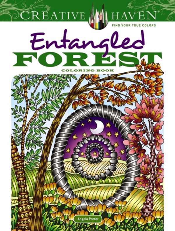 Cover Art for 9780486833996, Creative Haven Entangled Forest Coloring Book (Adult Coloring) by Angela Porter